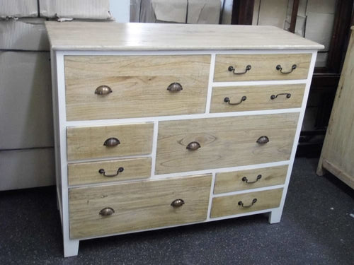 Chest of Drawers - Vintage Finish White
