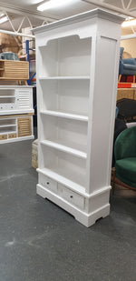 Open Display Unit - White Distressed