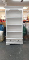 Open Display Unit - White Distressed