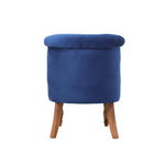 Occasional Chair - Navy Blue Velvet