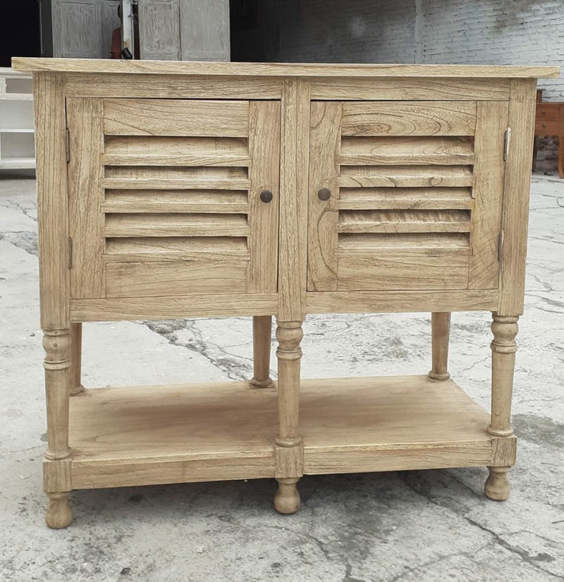 BUFFET TABLE/SIDE TABLE - Solid Mindi Wood