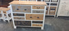 Chest of Drawers - Vintage Finish - Multicolour
