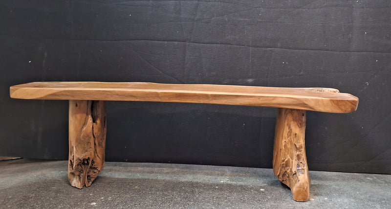 Teak Root Bench - All from Teak Root