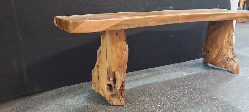 Teak Root Bench - All from Teak Root