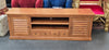 Entertainment/ TV Unit - Natural Wax Finish