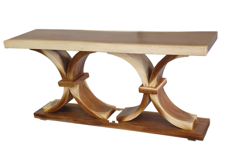 Rectangular Hall Table - Solid Suar Wood