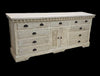 Rustic Solid Wood Buffet Table