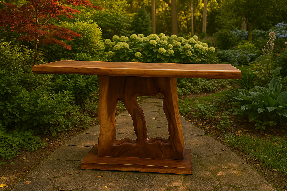 Rectangular Hall Table - Solid Suar Wood - Clearance Piece - Indoor Furniture