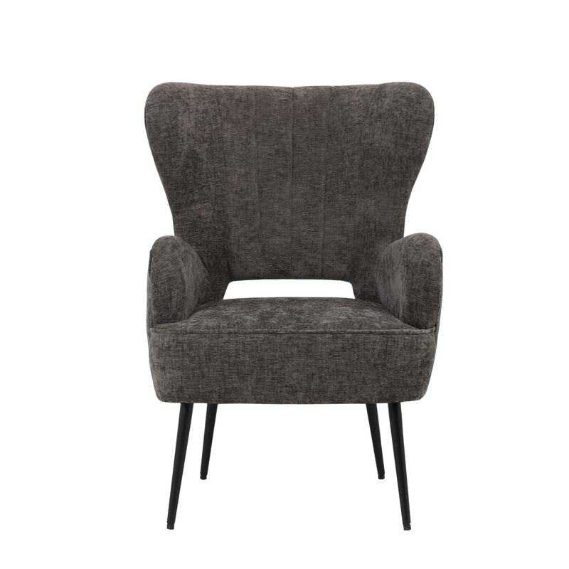 Arm Chair - Grey Fabric