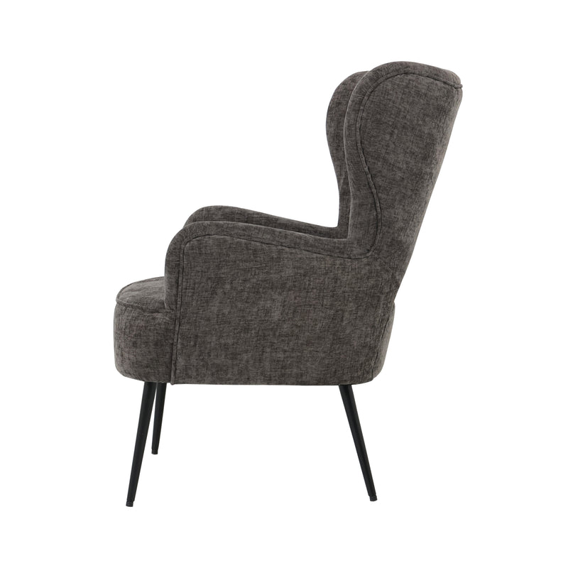 Arm Chair - Grey Fabric