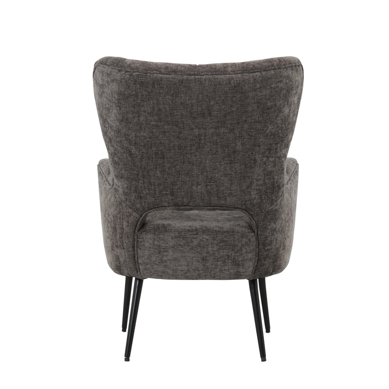 Arm Chair - Grey Fabric