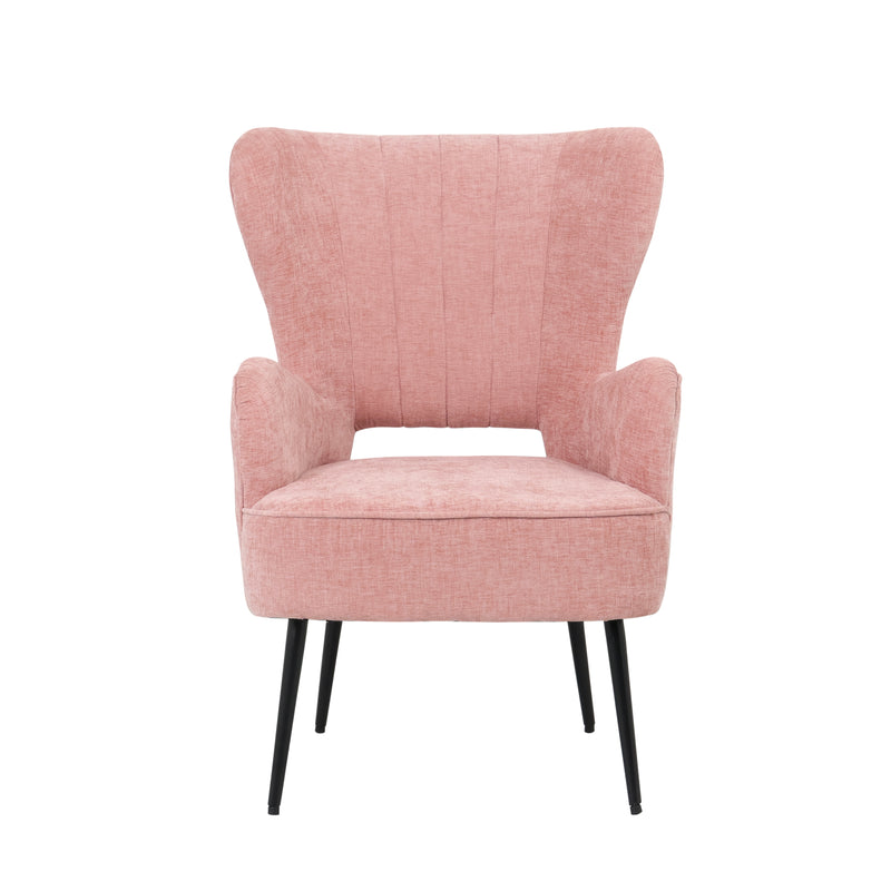 Arm Chair - Pink Fabric