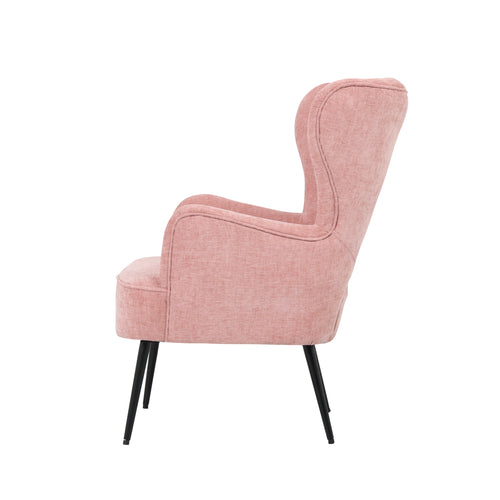 Arm Chair - Pink Fabric