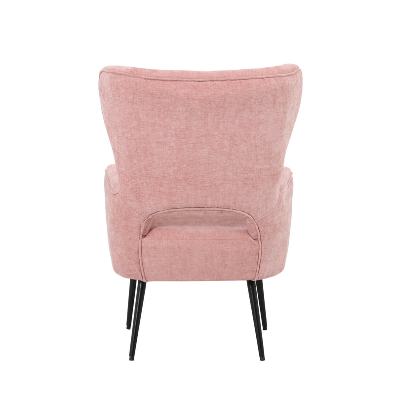 Arm Chair - Pink Fabric