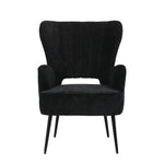 Arm Chair - Black Fabric
