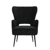 Arm Chair - Black Fabric