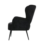 Arm Chair - Black Fabric