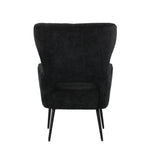 Arm Chair - Black Fabric