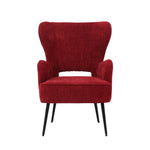 Arm Chair - Red Fabric