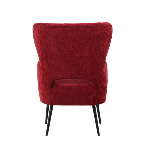 Arm Chair - Red Fabric
