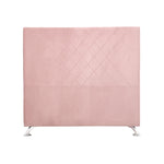 Wilson Headboard - Double Size - Purple Pink Velvet - CLEARANCE PRICE