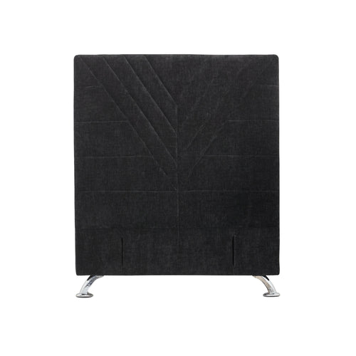 Lily Headboard - King Single Size - BLACK  FABRIC