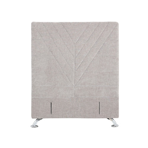 Lily Headboard - King Single Size - GREY FABRIC