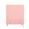 Lily Headboard - King Single Size - Pink Velvet