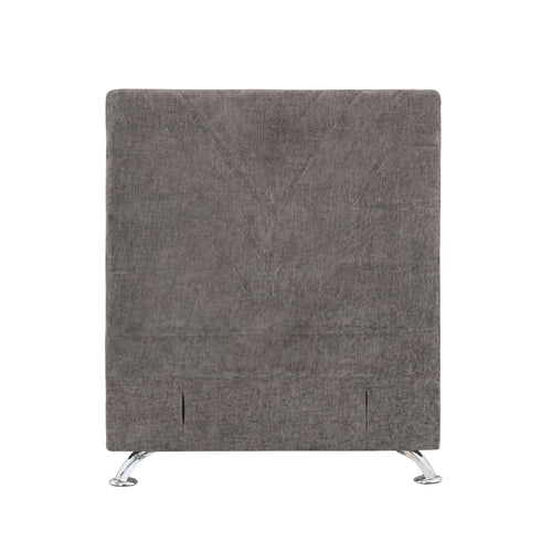 Lily Headboard - King Single Size - Dark Grey Fabric
