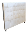 Patsy Queen Size Headboard - White Velvet