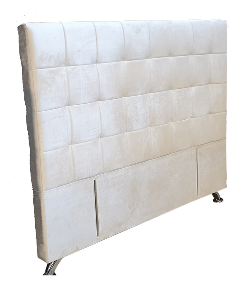 Patsy Queen Size Headboard - White Velvet