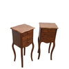 Bedside Table Square (Set) - Teak Wood
