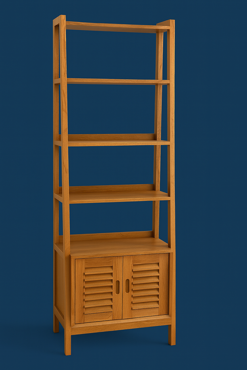 Display Unit - Teak Wood