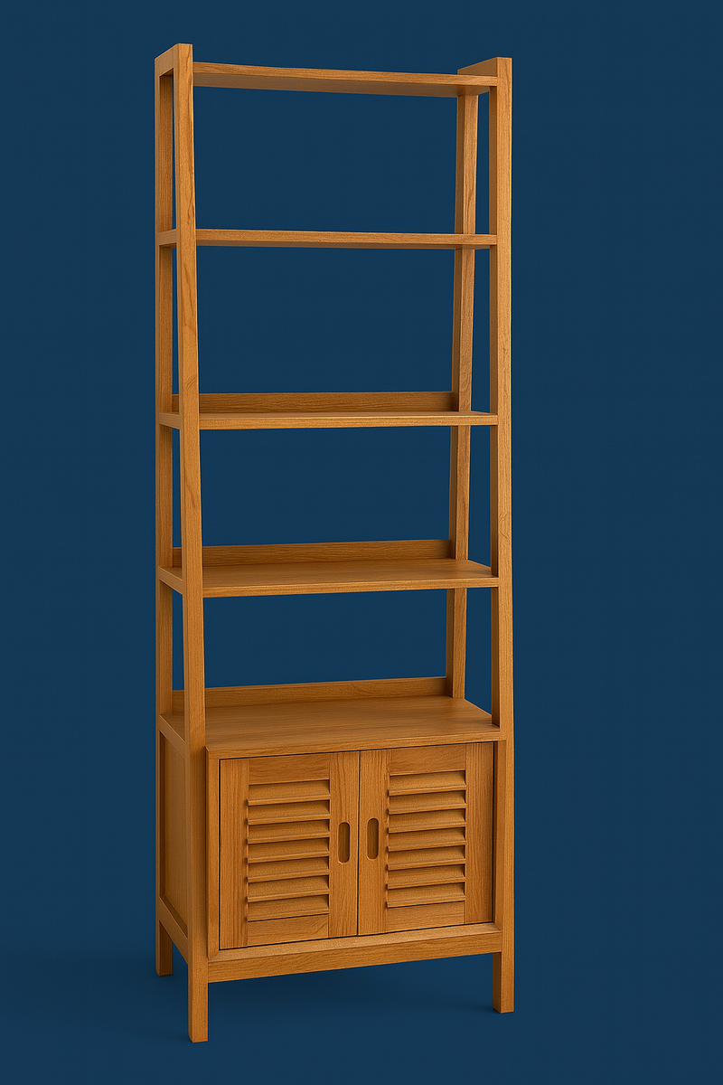 Display Unit - Teak Wood