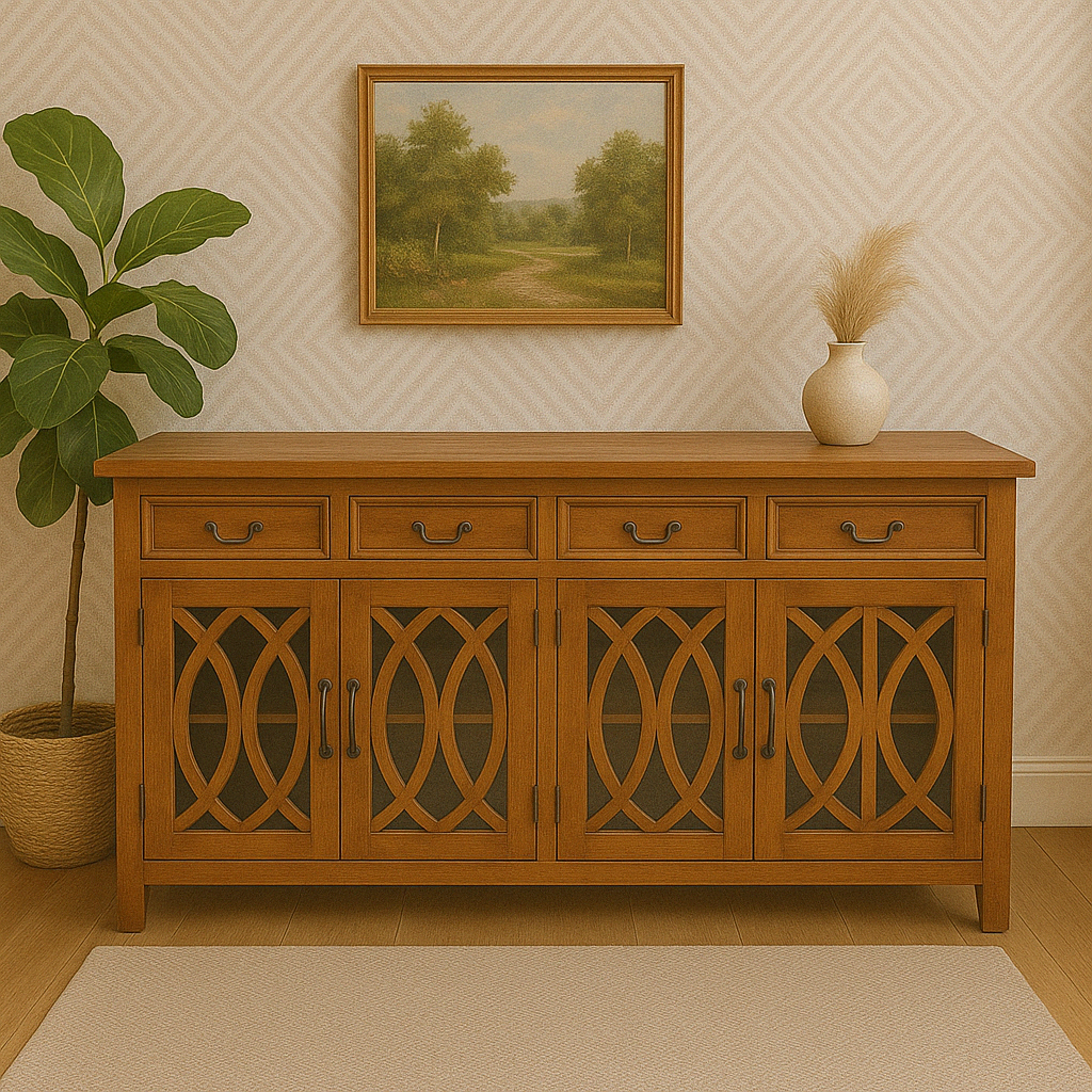 Buffet Table/Sideboard- Mindi Wood - Marked item - Clearance Price $699