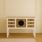 HALL TABLE/CONSOLE TABLE- Solid Mindi Wood