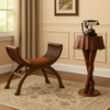 ANTIQUE IMITATION PLANT STAND (Mahogany)