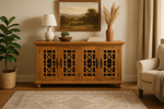 Buffet Cabinet - Mindi Wood - Natural Waxed Finish - 160cms