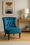 Teal Velvet Accent Chair – Elegant &amp; Comfortable Seating