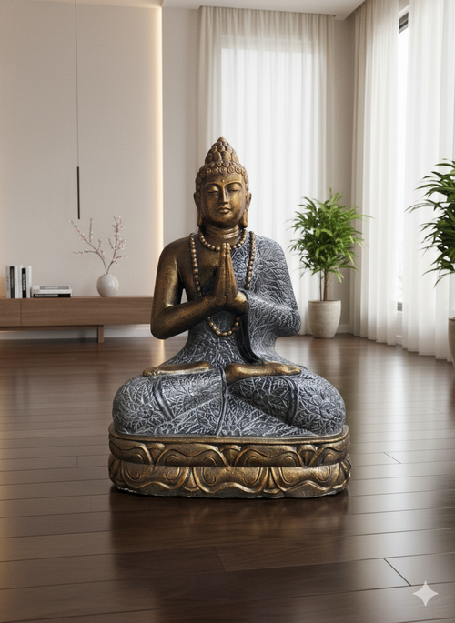 Praying Buddha Statue – Peace, Blessings & Inner Harmony