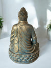 MEDITATING BUDDHA STATUE (FIBER CEMENT 150CMS)