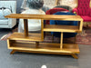 Modern Wooden Console Table – Z Frame Design - Suar Wood