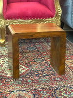 Solid Wood Stool / Side Table – Handcrafted Minimalist Design