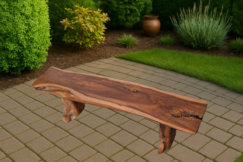 Teak Root Bench - All from Teak Root