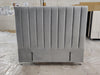 Victor Headboard - Super King Size - Steel Velvet - NEW ARRIVAL