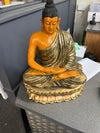 Handcrafted Buddha Statue – Solid Wood