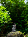 Mini Laughing Buddha Statue – Hands Up Pose (Symbol of Joy & Abundance)