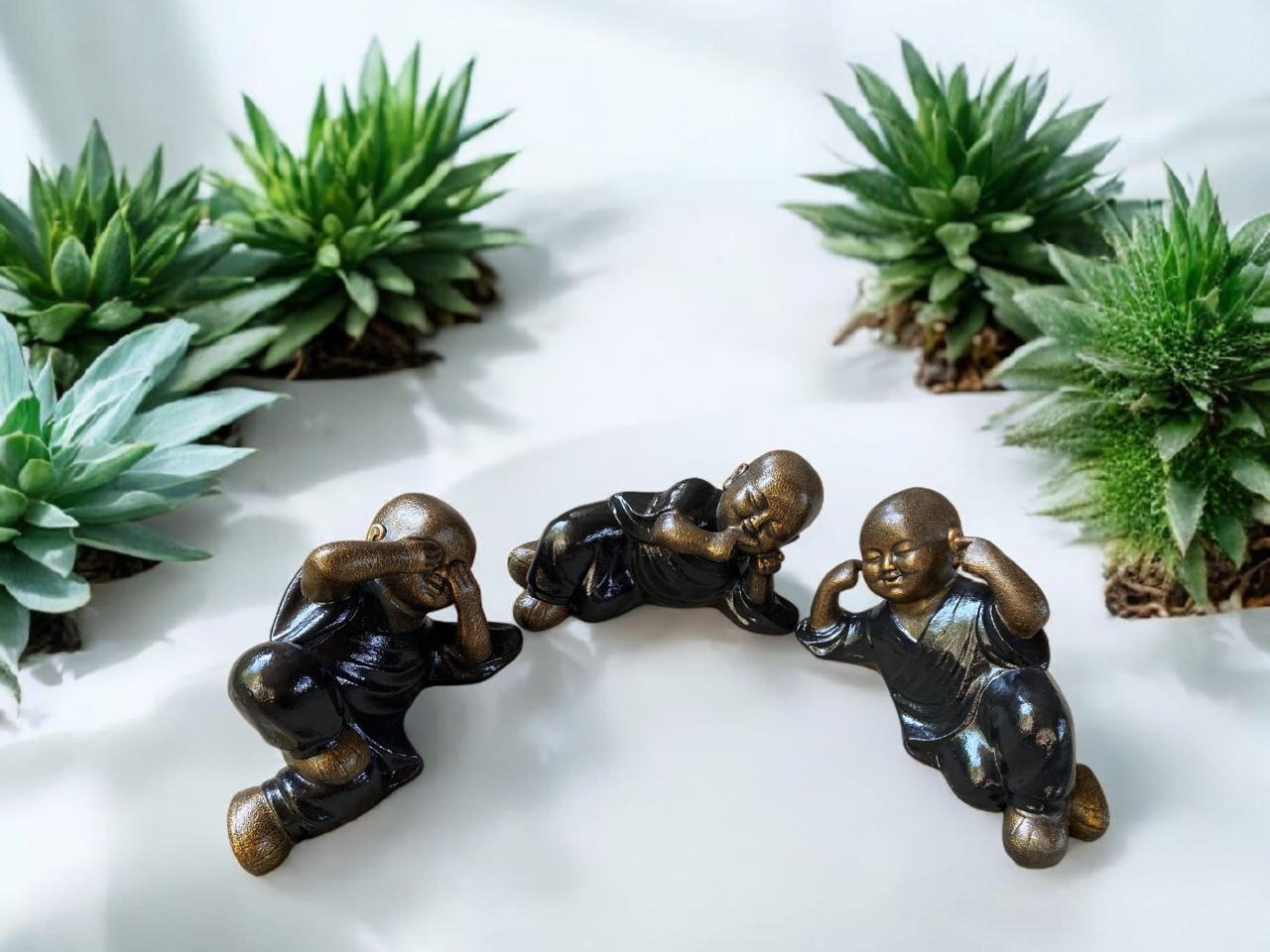 Relaxing Monk Trio – See No Evil, Hear No Evil, Speak No Evil – Two ...