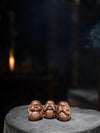 Mini Monk Buddha Trio – See No Evil, Hear No Evil, Speak No Evil