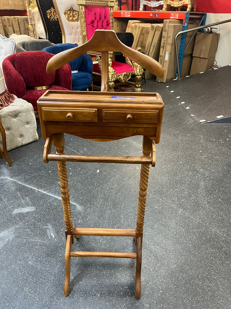 Coat Valet - Mahogany Wood - Wood finish